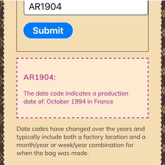 Louis Vuitton Epi Pochette with COA Code AR 1904 - Picture 13 of 14